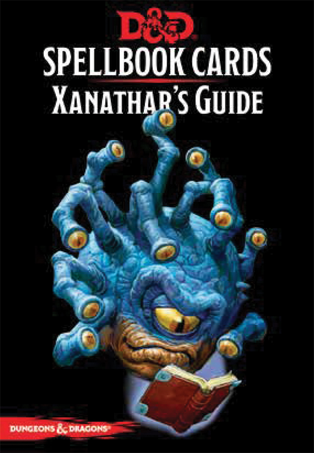5th Edition D&D Spellbook Cards - Xanathars Guide Deck (95 cards)